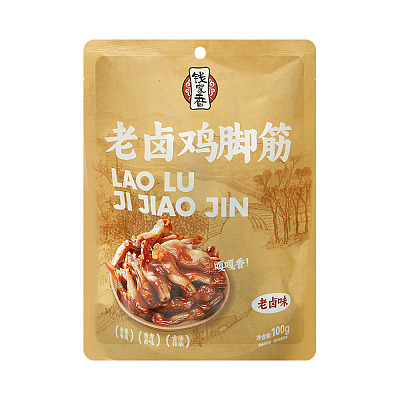 钱家香 老卤鸡脚筋 老卤味 100g