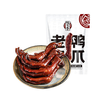 钱家香 老卤鸭爪 138g