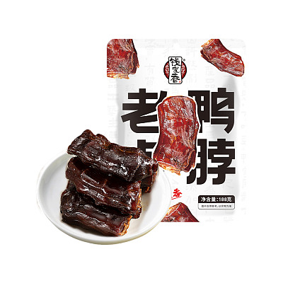 钱家香 老卤鸭脖 188g