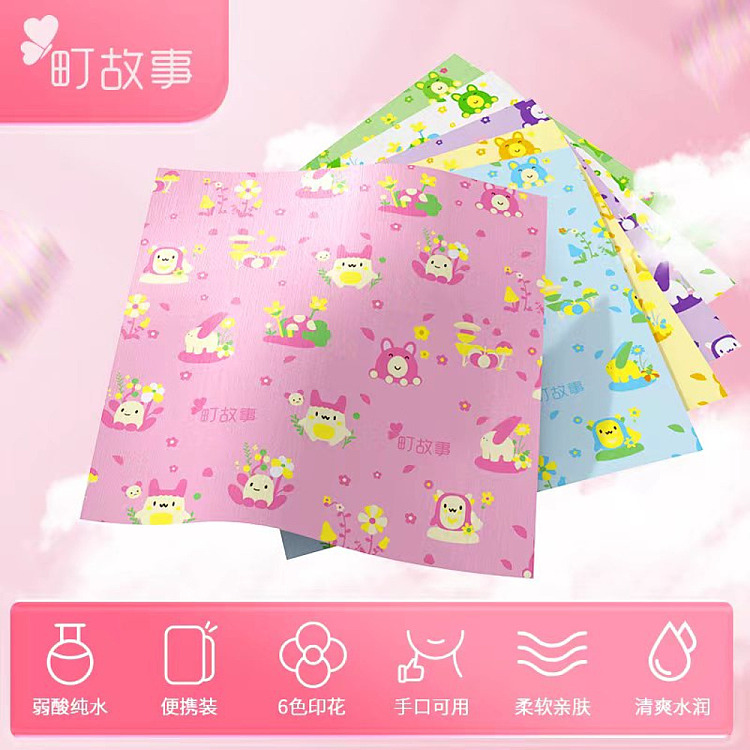 town-story-velvet-soft-printed-wet-handkerchiefs-8pcs6pcs-3