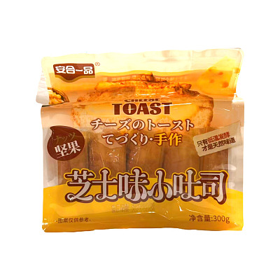 安合一品 坚果小吐司 芝士味 300g