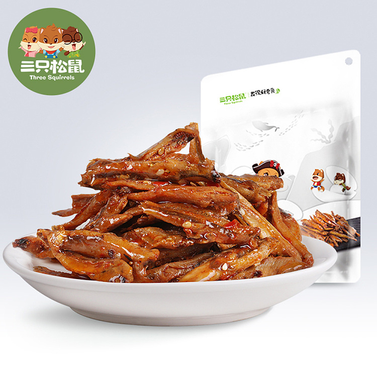 three-squirrels-small-fish-cubs-spicy-flavor-100g-4