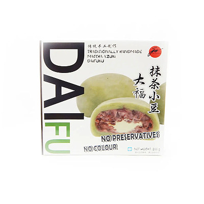 【冻】Jun 抹茶赤小豆 慕斯大福 4个入 200g