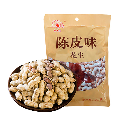 红丰亮 咸干花生 陈皮味 350g