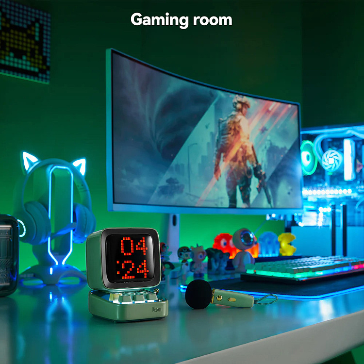 divoom-mini-karaoke-pixel-art-bluetooth-speaker-green-4
