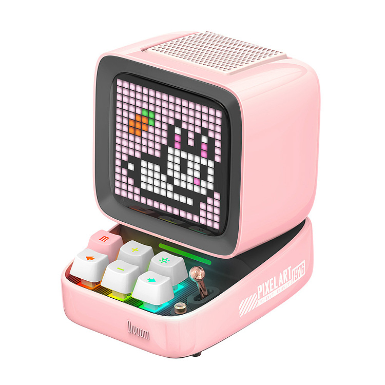 divoom-retro-pixel-art-bluetooth-speaker-pink-1