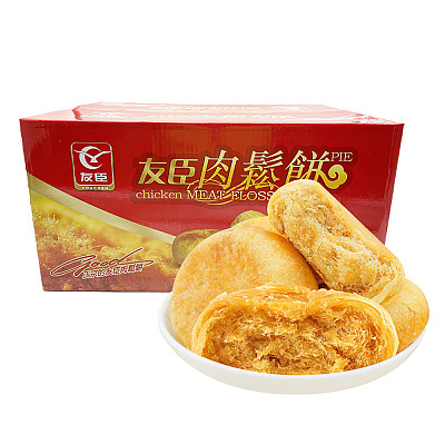 【整箱】友臣 葱香味肉松饼 2.5kg