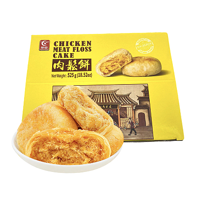 【整盒】友臣 肉松饼 525g