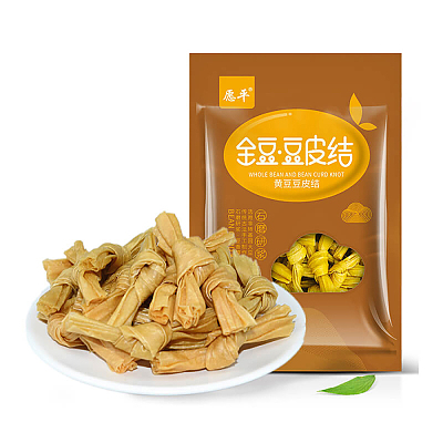 愿平 黄豆豆皮结 200g