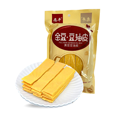 愿平 全豆黄豆油皮 150g