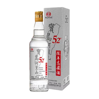 宝岛阿里山 陈年高粱酒 52% 450ml