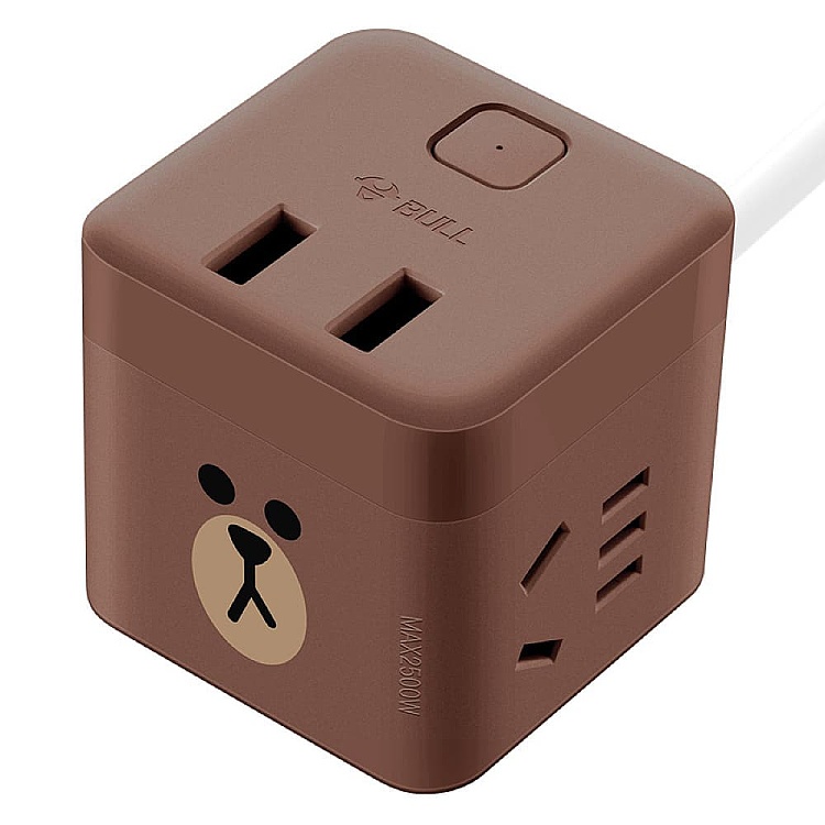 bull-brown-bear-rubik's-cube-usb-extension-socket-15-meters-3