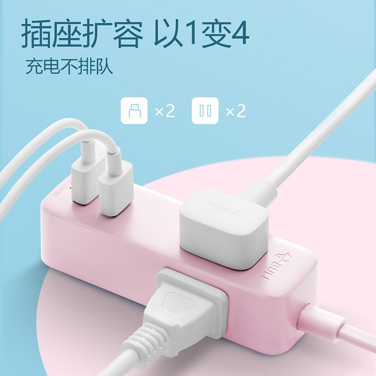 bulls-mini-two-hole-usb-socket-a120u15m-pink-3