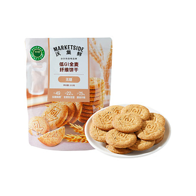 【全澳独家】沃尔玛(中国) 自营系列 沃集鲜 低GI全麦饼 300g