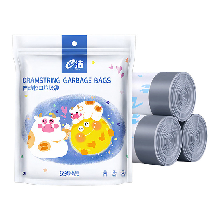 eclean-automatic-closing-garbage-bag-cat-paw-cow-pattern-5055cm-69-pieces-1