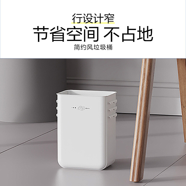 e-clean-wall-mounted-trash-can-lavender-purple-10l-2