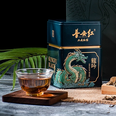 茶分享 龙吟 普安工夫红茶 90g