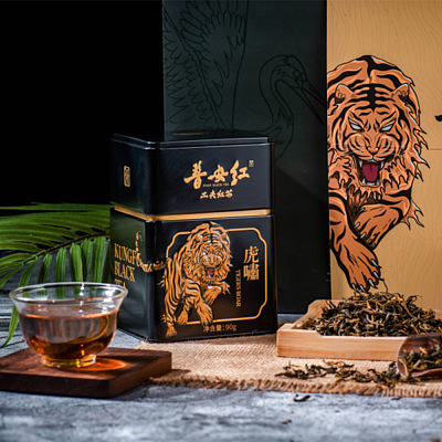 茶分享 虎啸 普安工夫红茶 90g