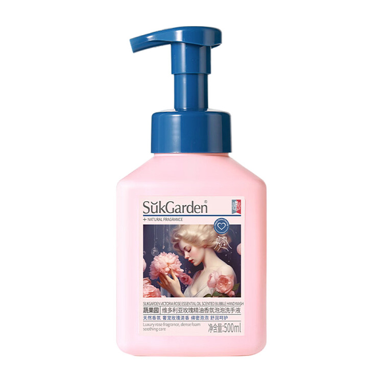 vegetable-garden-victoria-rose-essential-oil-scented-bubble-hand-wash-500ml-1