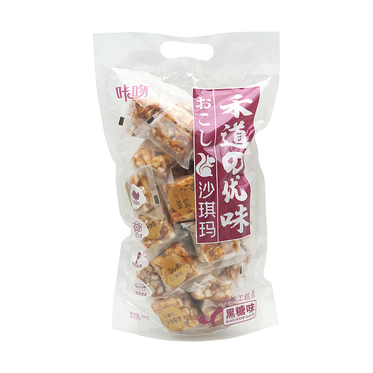 click-kiss-sachima-brown-sugar-flavor-380g-1