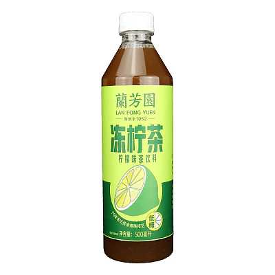 兰芳园 冻柠茶 低糖 500ml