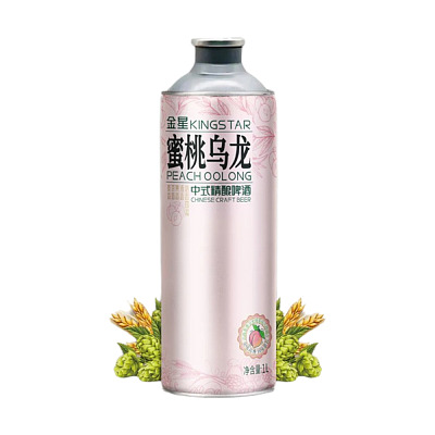 金星 中式精酿啤酒 蜜桃乌龙 1L