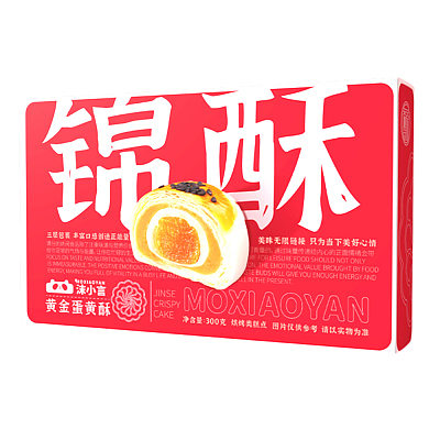 沫小言 流心黄金蛋黄酥 六枚入 300g