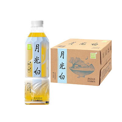 【整箱】奈雪的茶 月光白茶 500ml*15瓶/箱
