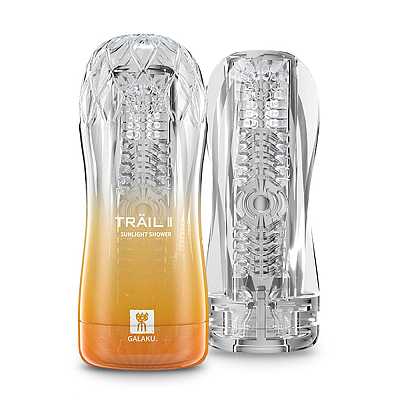 Galaku Trailii 飞机杯 自慰训练杯 橙色