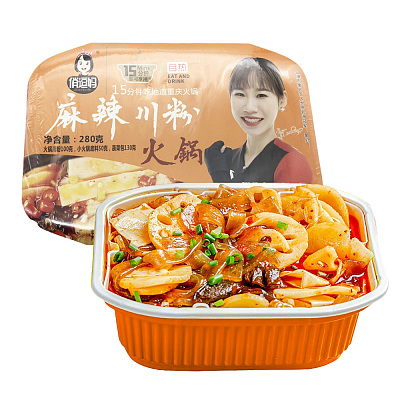 俏逗妈 麻辣川粉 自热锅 280g