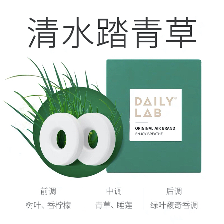 dailylab360-car-fragrance-tablet-refill-clearwater-treadgrass-2-tablets-included-1