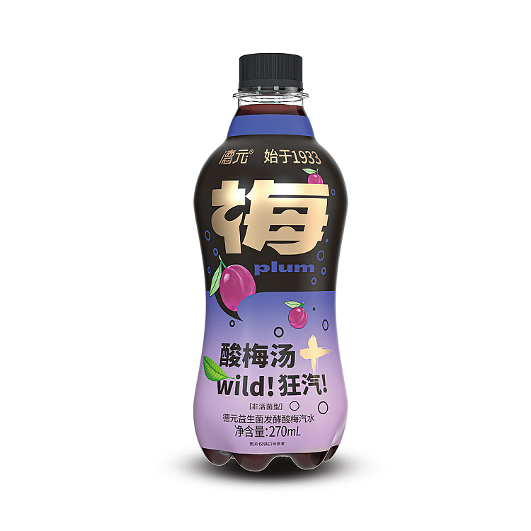deyuan-sour-plum-soup-bottle-270ml-1