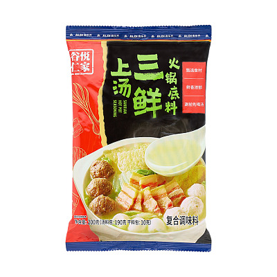 【全澳独家】奥乐齐(中国) 谷悦仁家 上汤三鲜火锅底料 200g