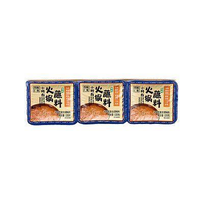 【全澳独家】奥乐齐(中国) 谷悦仁家 小料台 火锅蘸料 原味 100g*3