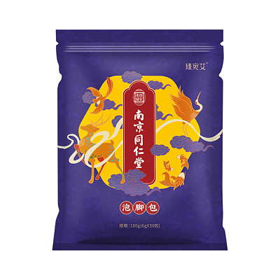 南京同仁堂 臻宛艾 艾草足浴包 6g*30包
