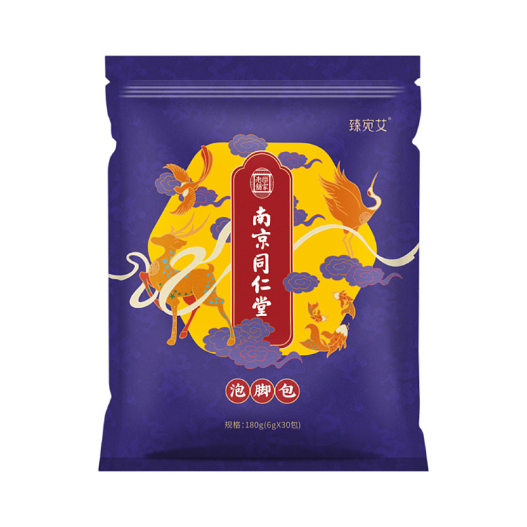nanjing-tongrentang-zhenwan-ai-ai-herbal-foot-bath-pack-6g30pcs-1