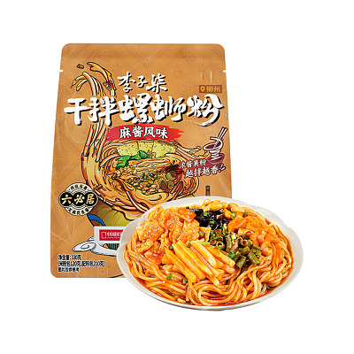 李子柒 柳州螺蛳粉 干拌麻酱风味 330g