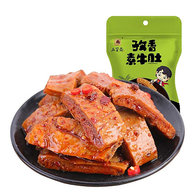 五贤斋 手撕素牛肚 孜香味 100g