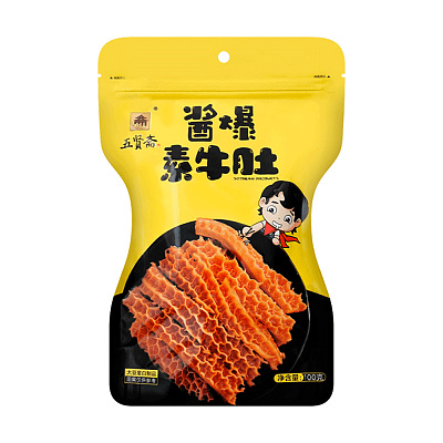 五贤斋 手撕素牛肚 酱爆味 100g