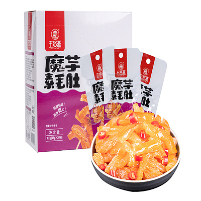 五贤斋 魔芋爽毛肚 酸辣味 18g*20包