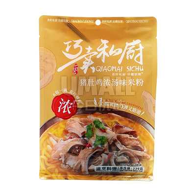 巧卖私厨 猪肚鸡浓汤米粉 239g