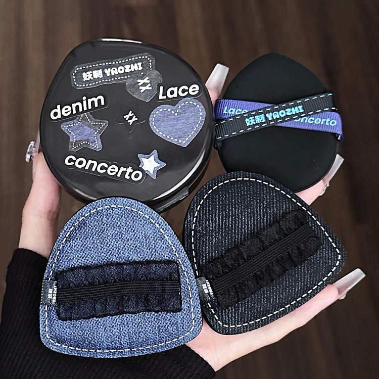 demon-lace-denim-powder-puff-1pc-set-1