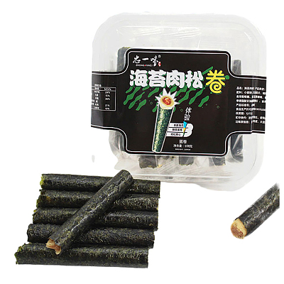 忠一味 海苔肉松卷 108g