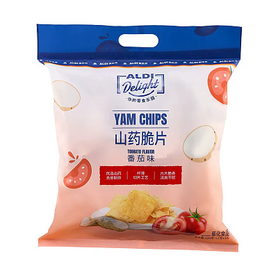 【全澳独家】奥乐齐(中国) Delight系列 山药脆片 番茄味 12g*10