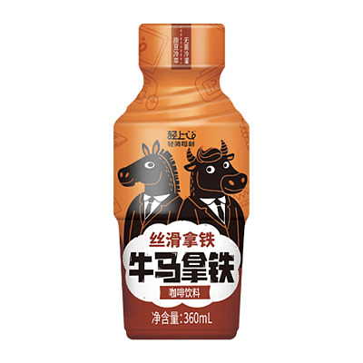 轻上 牛马拿铁 丝滑拿铁风味 360ml