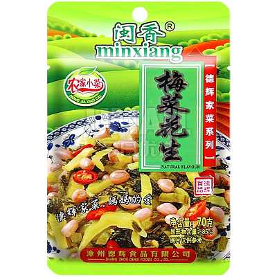 闽香 梅菜花生 70g