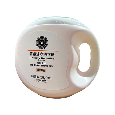 【全澳独家】胖东来自营品牌 DL 香氛洁净洗衣珠 缤纷果香 12g*70颗入