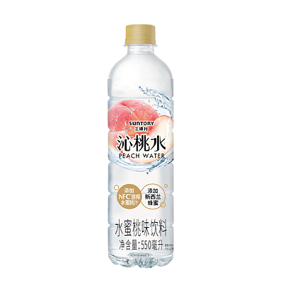 三得利 沁桃水 550ml