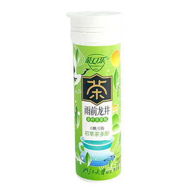 茶口乐 口香含片 雨前龙井 27g