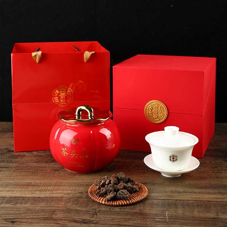 gift-boxyunpufa-tea-head-king-puerh-tea-ripe-tea-red-can-200g-1